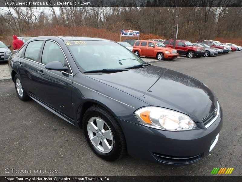 Slate Metallic / Ebony 2009 Chevrolet Impala LT