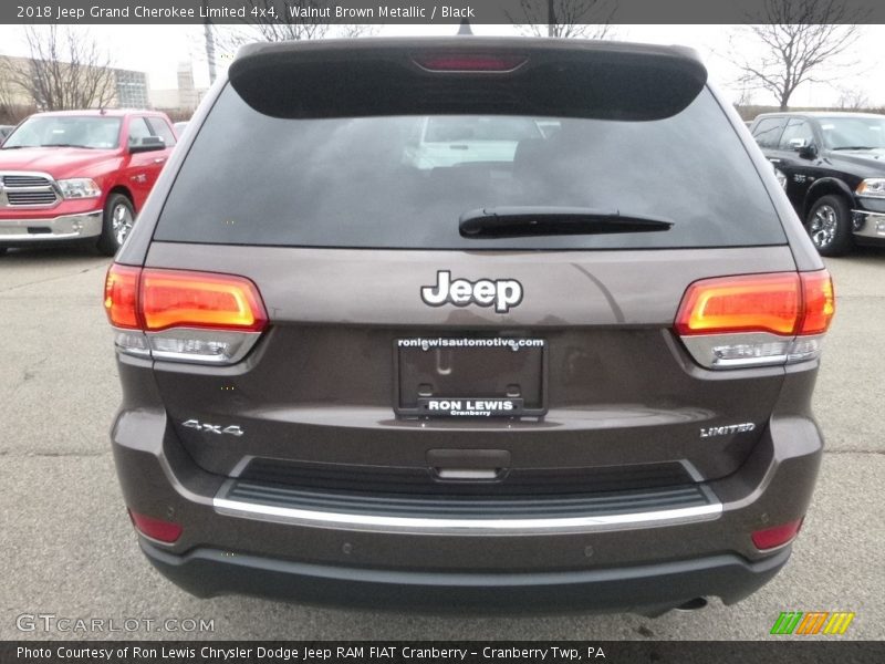 Walnut Brown Metallic / Black 2018 Jeep Grand Cherokee Limited 4x4