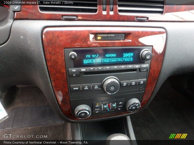 Slate Metallic / Ebony 2009 Chevrolet Impala LT