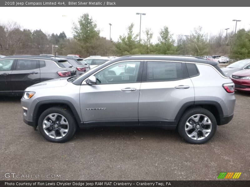 Billet Silver Metallic / Black 2018 Jeep Compass Limited 4x4