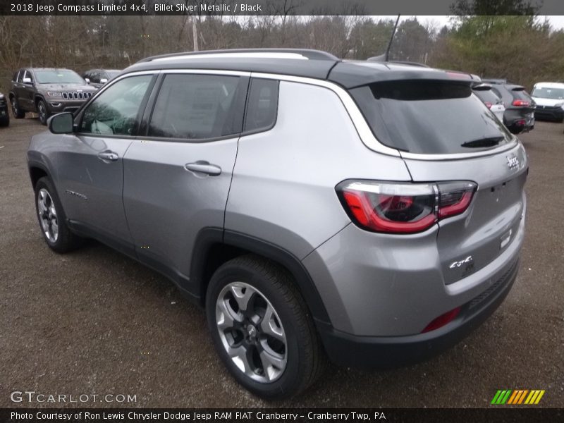 Billet Silver Metallic / Black 2018 Jeep Compass Limited 4x4