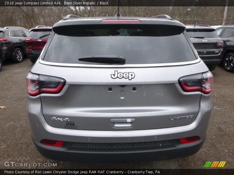 Billet Silver Metallic / Black 2018 Jeep Compass Limited 4x4