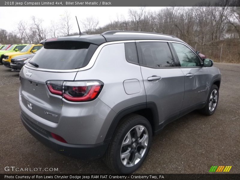 Billet Silver Metallic / Black 2018 Jeep Compass Limited 4x4