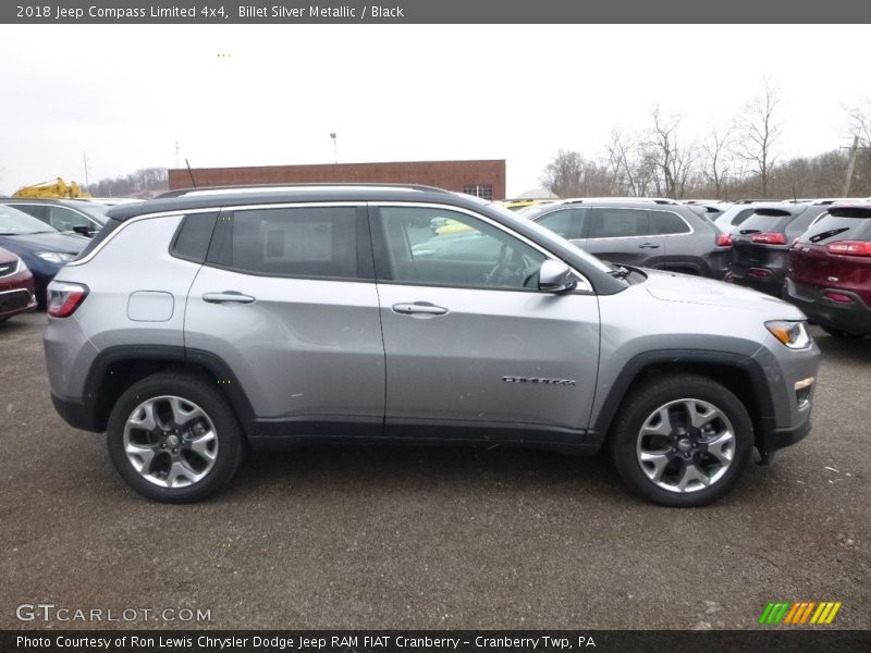 Billet Silver Metallic / Black 2018 Jeep Compass Limited 4x4