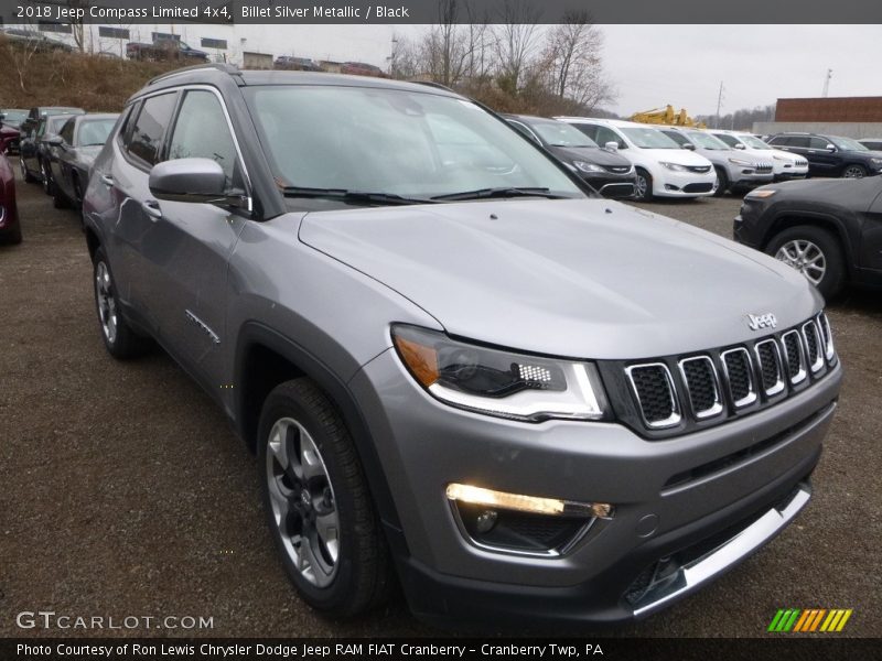 Billet Silver Metallic / Black 2018 Jeep Compass Limited 4x4