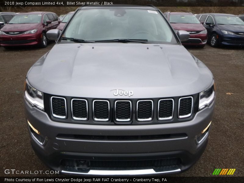 Billet Silver Metallic / Black 2018 Jeep Compass Limited 4x4