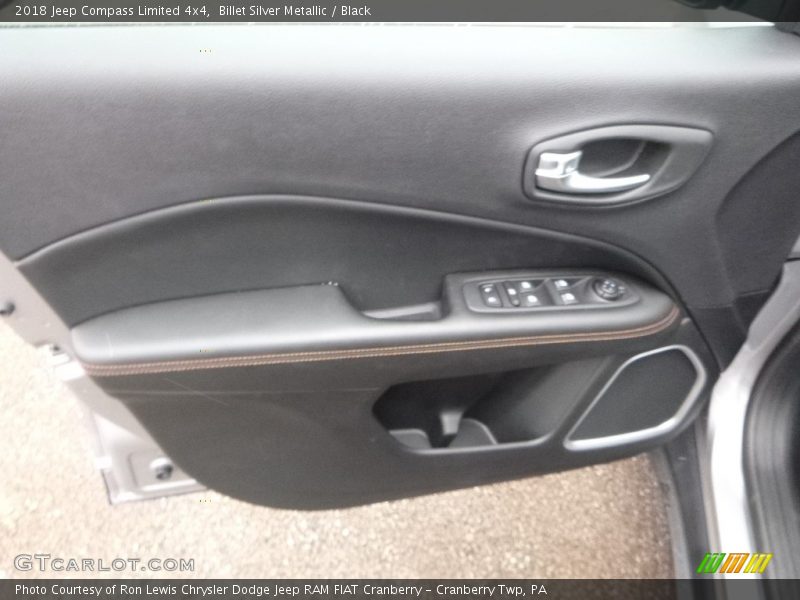 Billet Silver Metallic / Black 2018 Jeep Compass Limited 4x4