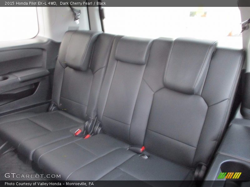 Dark Cherry Pearl / Black 2015 Honda Pilot EX-L 4WD