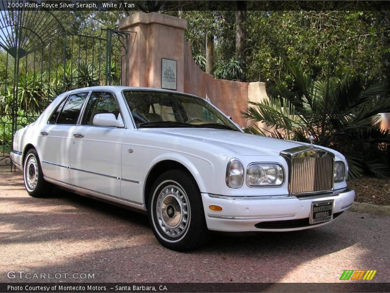 White / Tan 2000 Rolls-Royce Silver Seraph