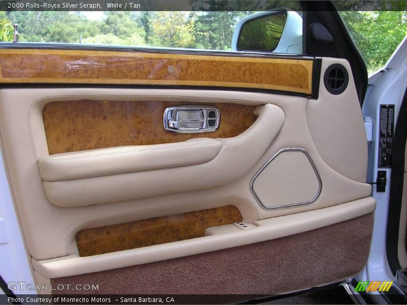 White / Tan 2000 Rolls-Royce Silver Seraph