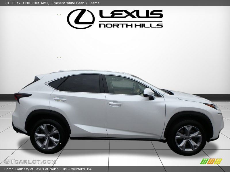 Eminent White Pearl / Creme 2017 Lexus NX 200t AWD