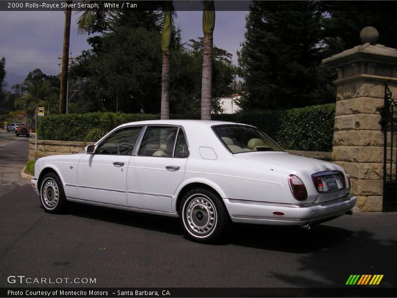 White / Tan 2000 Rolls-Royce Silver Seraph