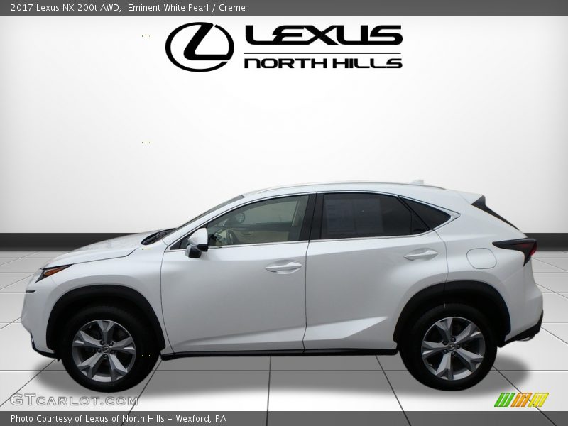 Eminent White Pearl / Creme 2017 Lexus NX 200t AWD