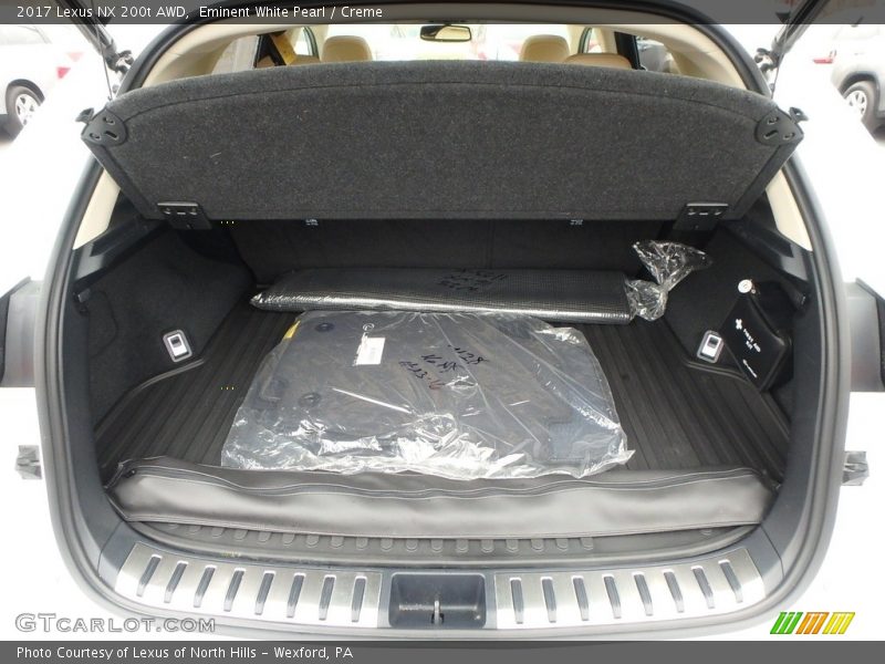 Eminent White Pearl / Creme 2017 Lexus NX 200t AWD