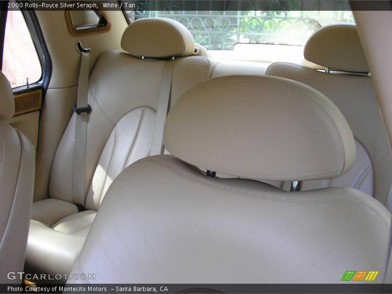 White / Tan 2000 Rolls-Royce Silver Seraph