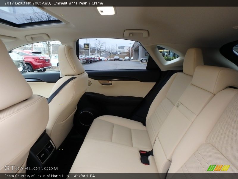 Eminent White Pearl / Creme 2017 Lexus NX 200t AWD
