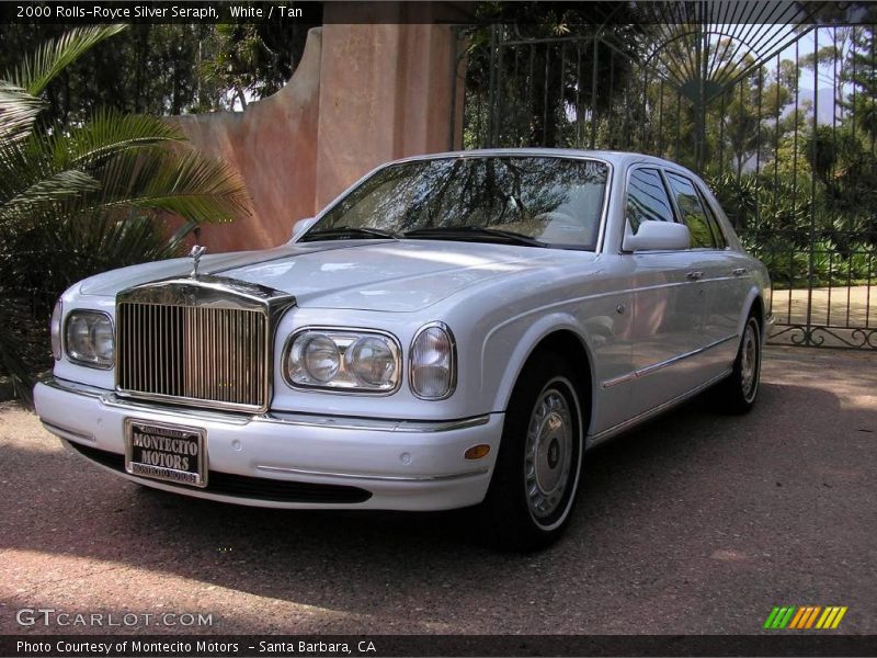 White / Tan 2000 Rolls-Royce Silver Seraph