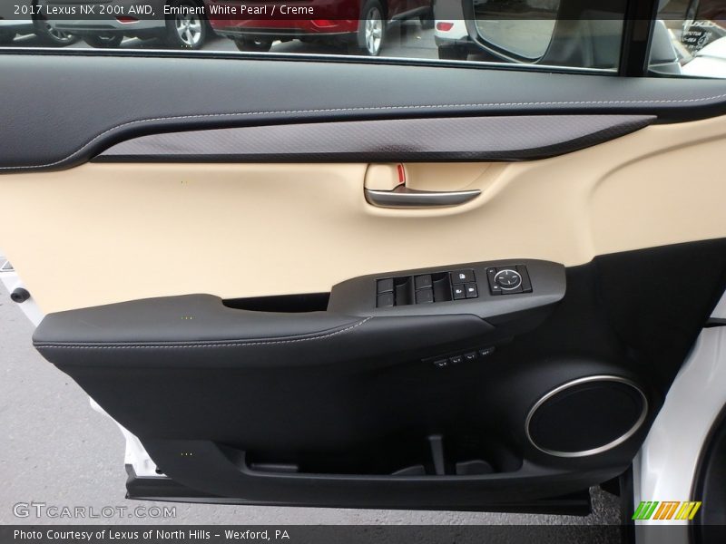Eminent White Pearl / Creme 2017 Lexus NX 200t AWD