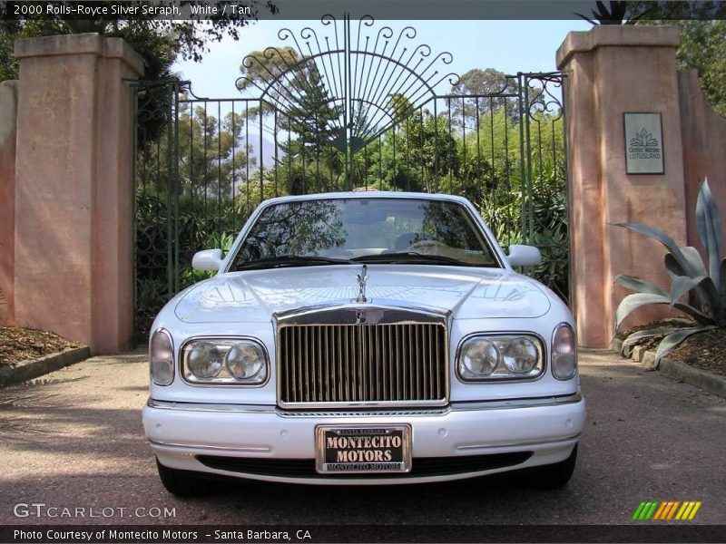 White / Tan 2000 Rolls-Royce Silver Seraph