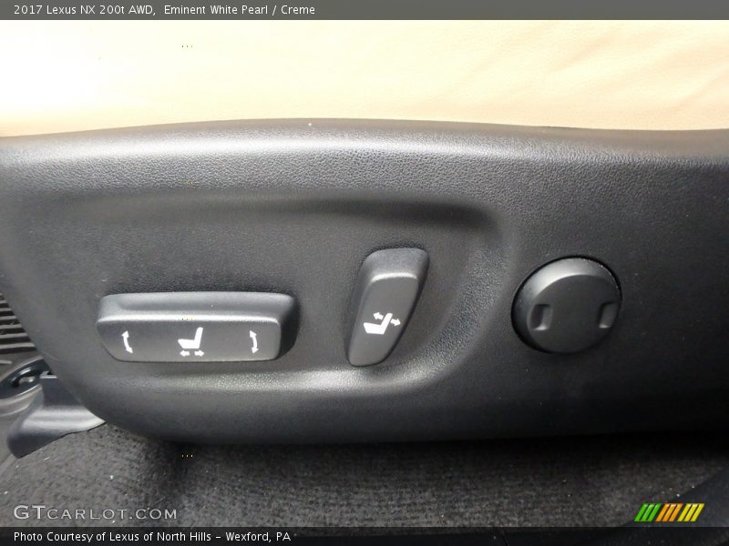 Eminent White Pearl / Creme 2017 Lexus NX 200t AWD
