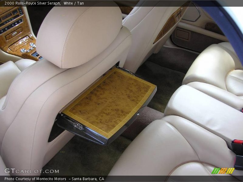 White / Tan 2000 Rolls-Royce Silver Seraph