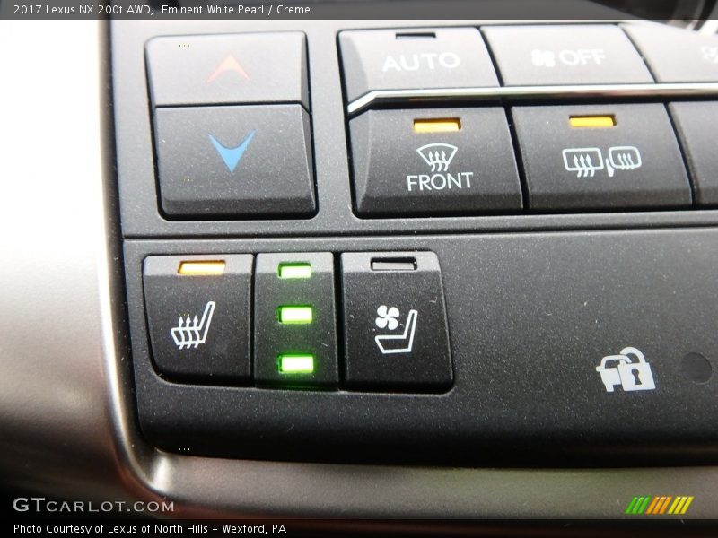 Eminent White Pearl / Creme 2017 Lexus NX 200t AWD
