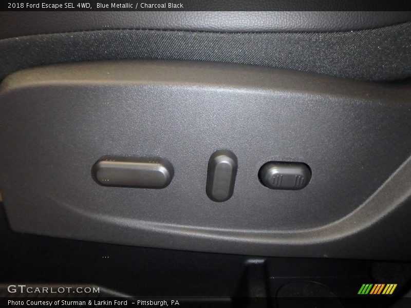 Blue Metallic / Charcoal Black 2018 Ford Escape SEL 4WD