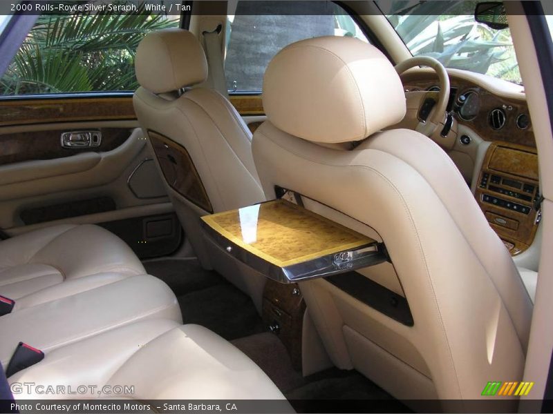 White / Tan 2000 Rolls-Royce Silver Seraph