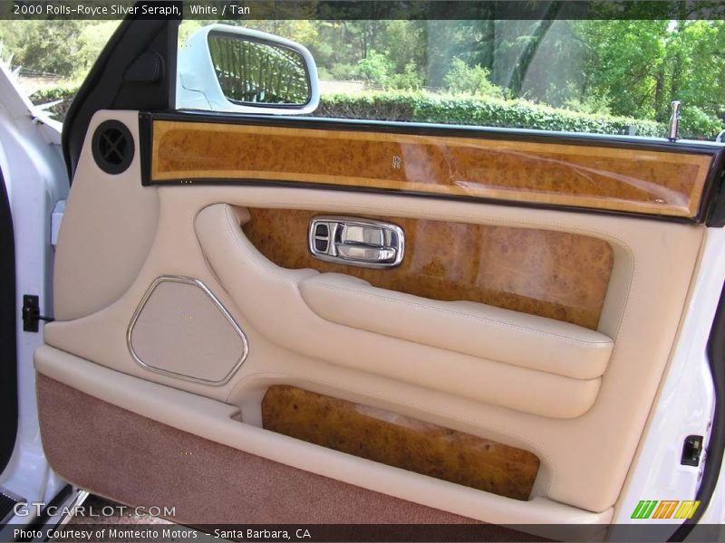 White / Tan 2000 Rolls-Royce Silver Seraph
