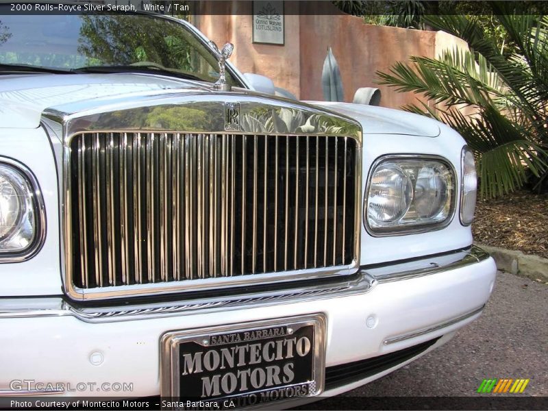 White / Tan 2000 Rolls-Royce Silver Seraph