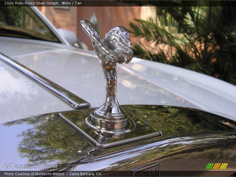 White / Tan 2000 Rolls-Royce Silver Seraph