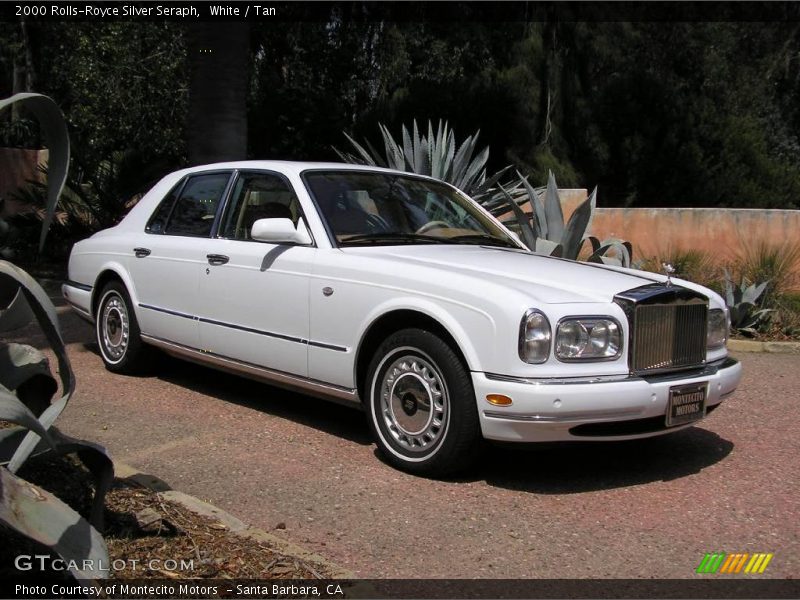 White / Tan 2000 Rolls-Royce Silver Seraph