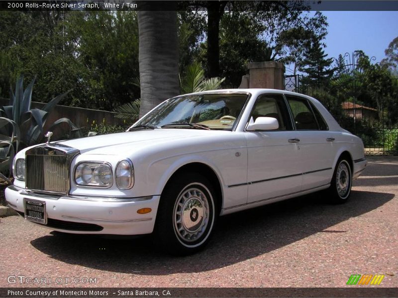 White / Tan 2000 Rolls-Royce Silver Seraph