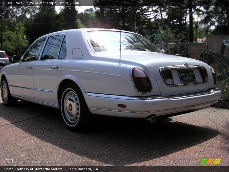 White / Tan 2000 Rolls-Royce Silver Seraph