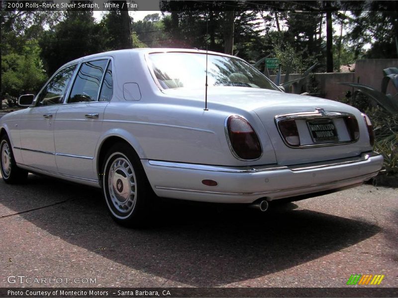 White / Tan 2000 Rolls-Royce Silver Seraph