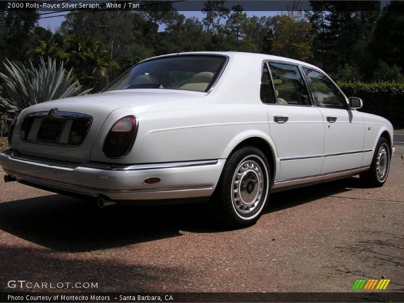 White / Tan 2000 Rolls-Royce Silver Seraph