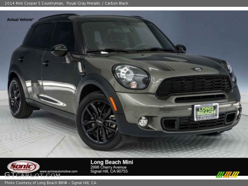 Royal Gray Metallic / Carbon Black 2014 Mini Cooper S Countryman