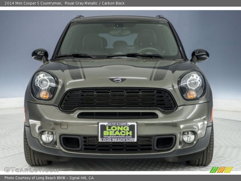 Royal Gray Metallic / Carbon Black 2014 Mini Cooper S Countryman