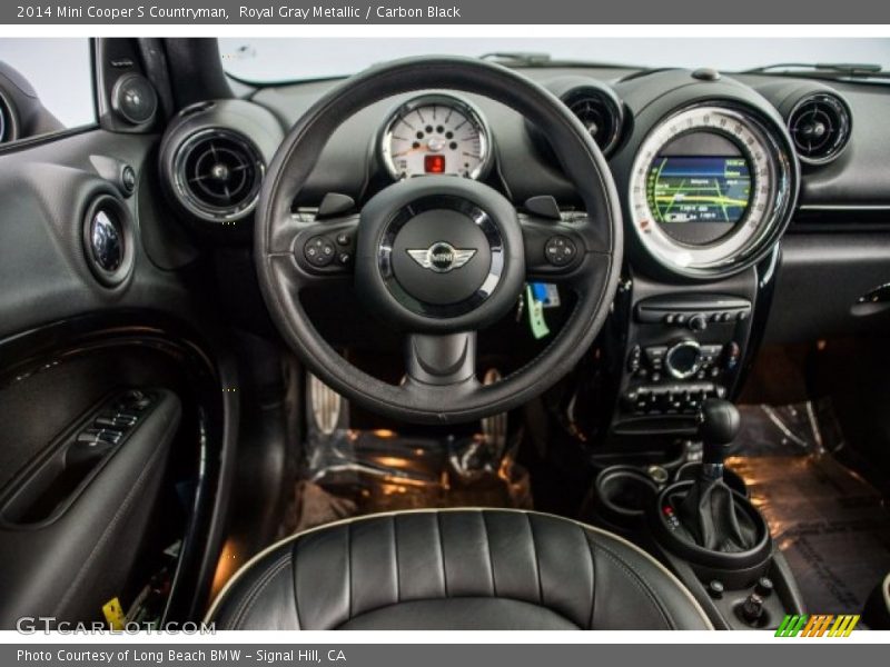 Royal Gray Metallic / Carbon Black 2014 Mini Cooper S Countryman