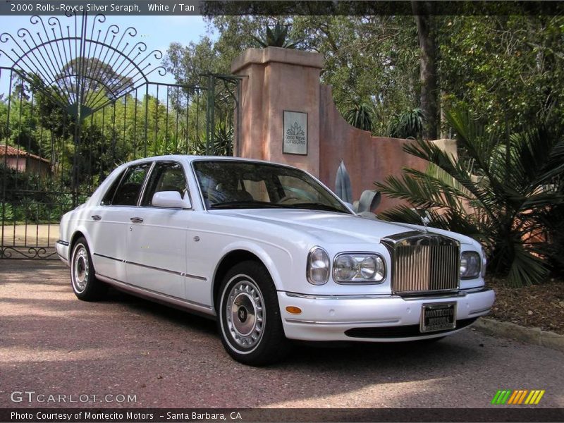 White / Tan 2000 Rolls-Royce Silver Seraph
