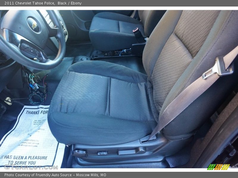 Black / Ebony 2011 Chevrolet Tahoe Police