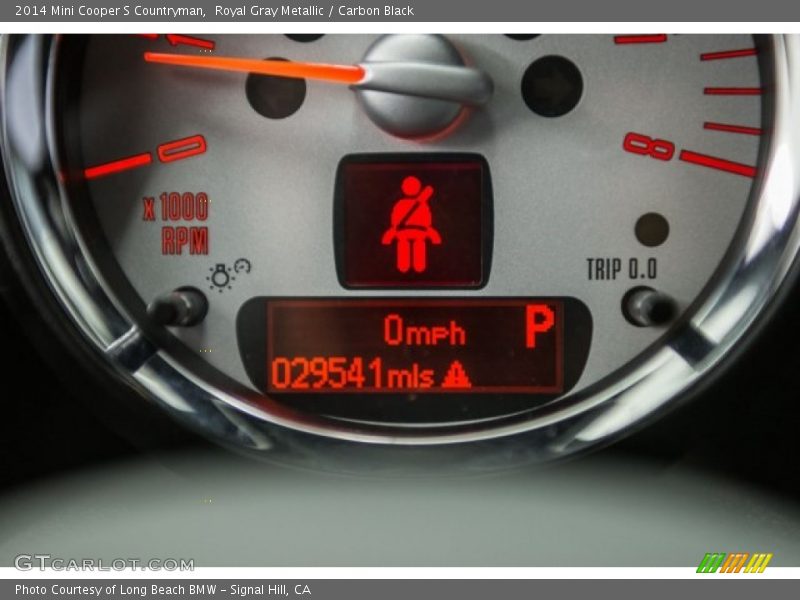 Royal Gray Metallic / Carbon Black 2014 Mini Cooper S Countryman