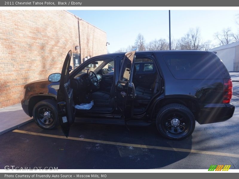 Black / Ebony 2011 Chevrolet Tahoe Police