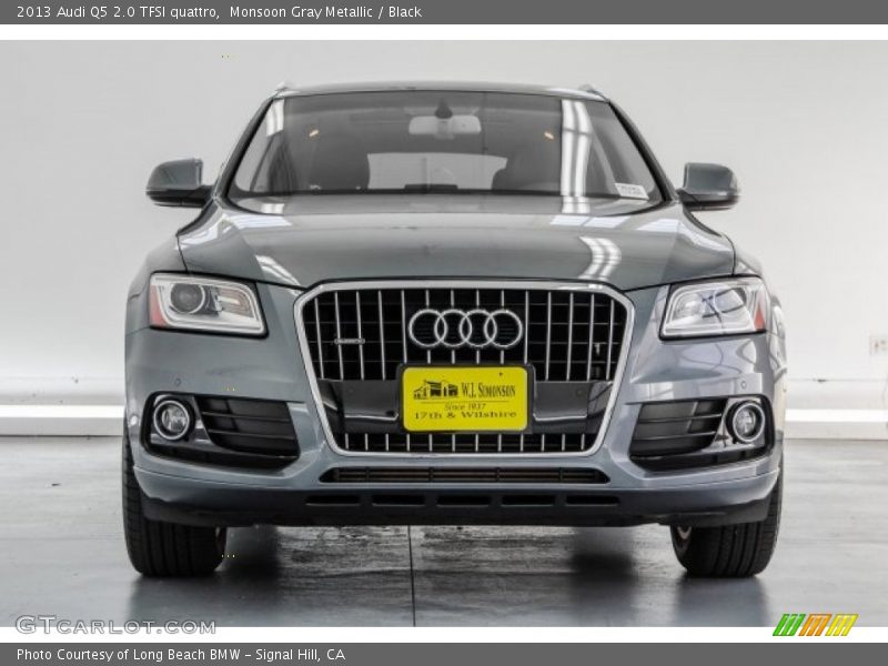 Monsoon Gray Metallic / Black 2013 Audi Q5 2.0 TFSI quattro