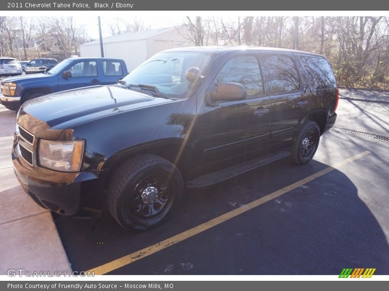 Black / Ebony 2011 Chevrolet Tahoe Police