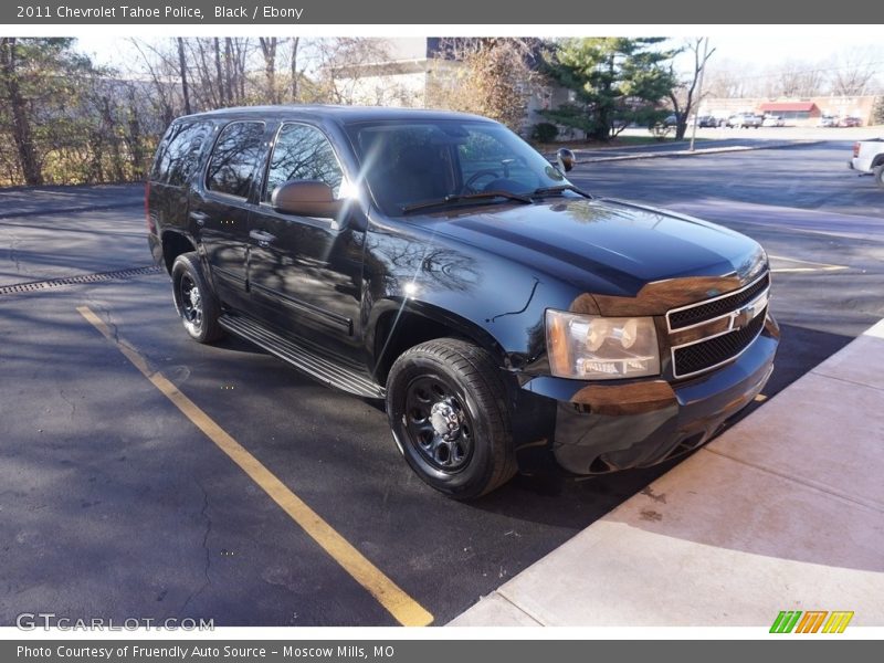 Black / Ebony 2011 Chevrolet Tahoe Police