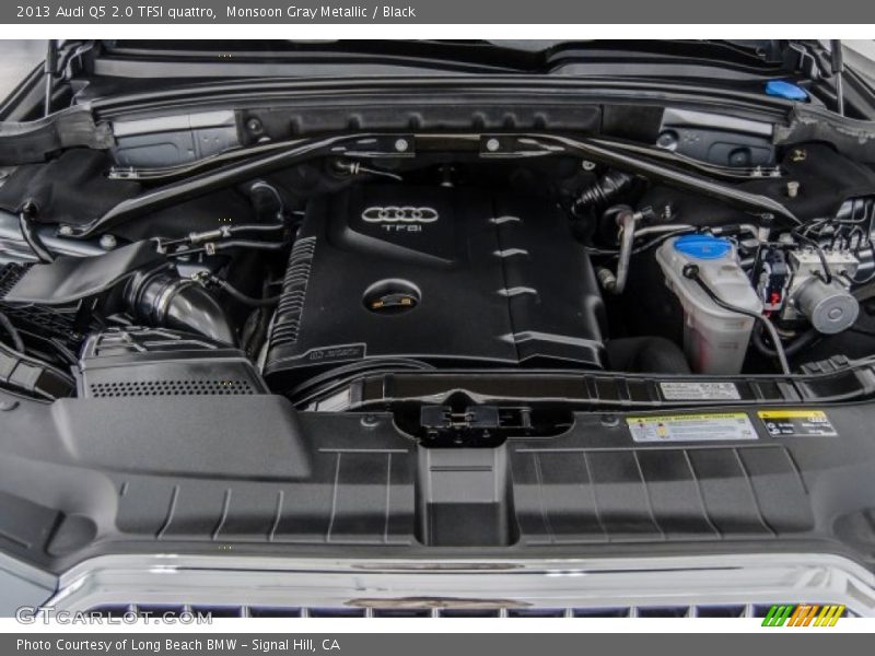 Monsoon Gray Metallic / Black 2013 Audi Q5 2.0 TFSI quattro