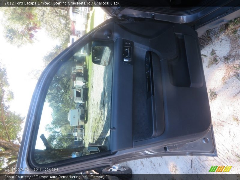 Sterling Gray Metallic / Charcoal Black 2012 Ford Escape Limited