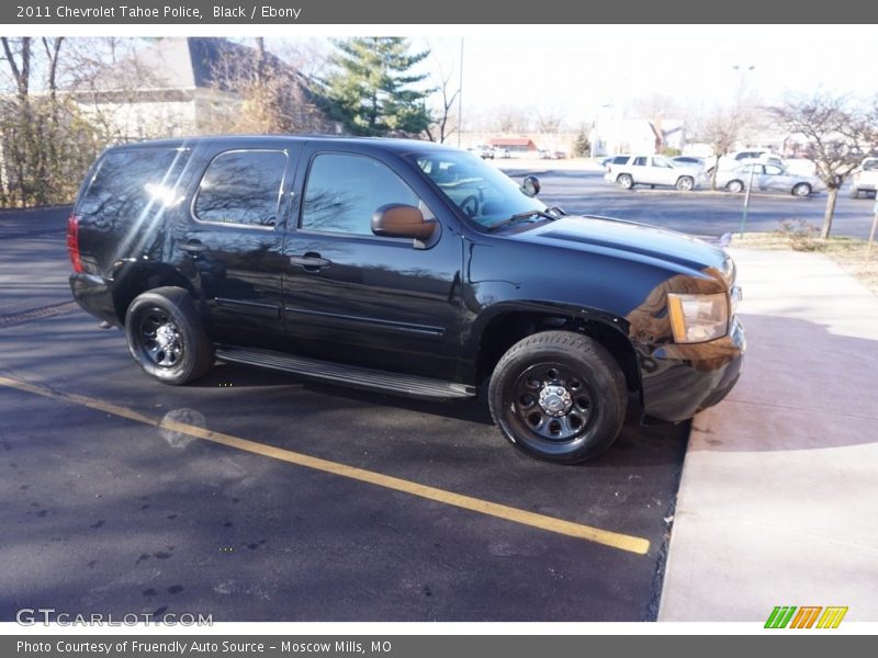 Black / Ebony 2011 Chevrolet Tahoe Police
