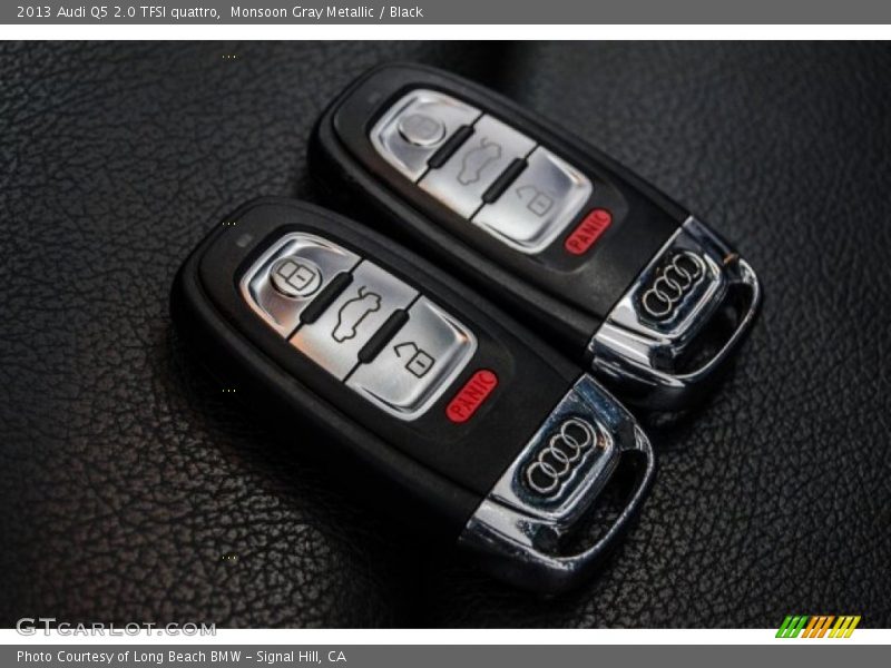 Monsoon Gray Metallic / Black 2013 Audi Q5 2.0 TFSI quattro